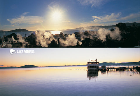 SRO215 - Lake Tarawera - Small Postcard