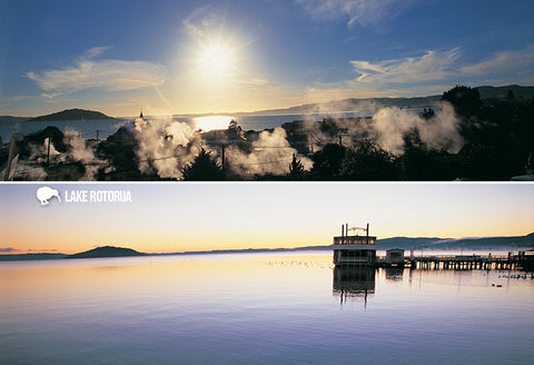 SRO250 - Rotorua - Small Postcard - Postcards NZ Ltd
