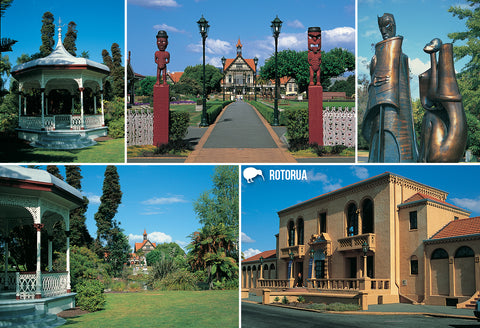 SRO894 - Rotorua - Small Postcard - Postcards NZ Ltd