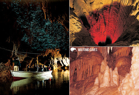 SWC950 - The Pretties - Ruakuri Cave - Small Postcard