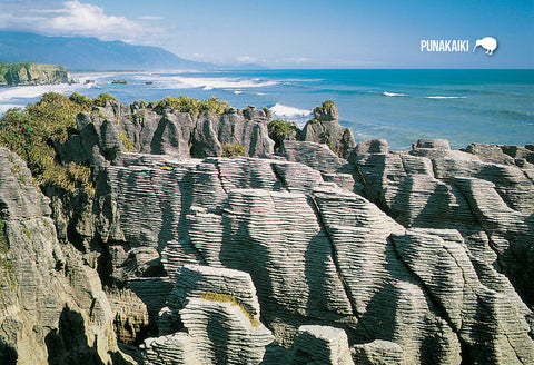 SWE1071 - Punakaiki Rocks - Small Postcard - Postcards NZ Ltd