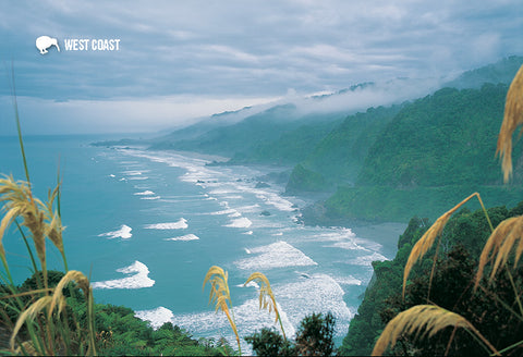 SWE1093 - Pancake Rocks - Small Postcard