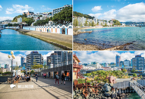 SWG985 - Jervois Quay, Wellington - Small Postcard