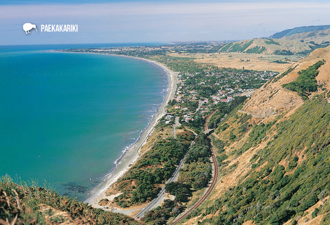 SWG983 - View From Paekakaihill - Small Postcard - Postcards NZ Ltd