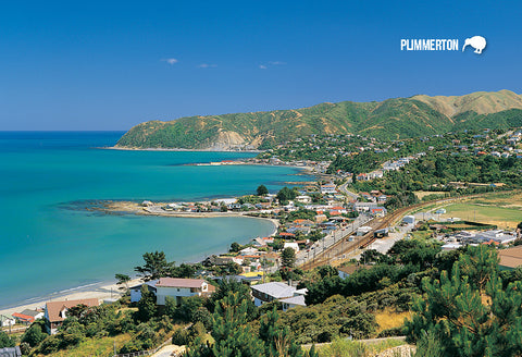 SWG984 - Porirua Harbour & Kapiti Island - Small Postcard