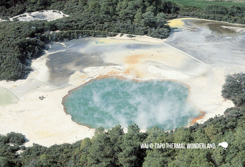 LRO147 - Wai-O-Tapu Thermal Wonderland - Large Postcard