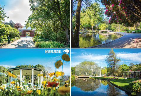 SSO88 - Queens Park Multi - Small Postcard - Postcards NZ Ltd
