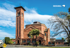 SSO906 - First Church Invercargill - Small Postcard - Postcards NZ Ltd