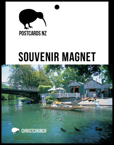 MCA029 - Punting, Christchurch - Postcards NZ Ltd