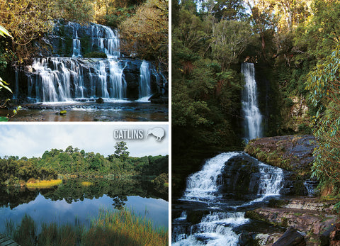 LGI081 - New Zealand 8 View Multi - Large Postcard