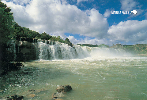 SNE726 - Maruia Falls, Nelson - Small Postcard - Postcards NZ Ltd