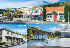 SCA323 - Akaroa - Small Postcard - Postcards NZ Ltd