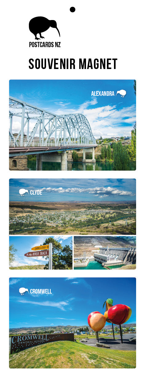 MCO5927 - Central Otago - Magnet Set - Postcards NZ Ltd