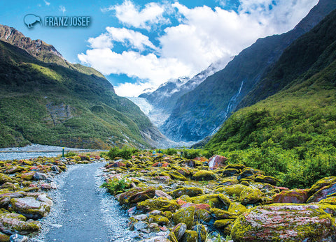 LWE172 - Franz Josef Glacier - Large Postcard - Postcards NZ Ltd