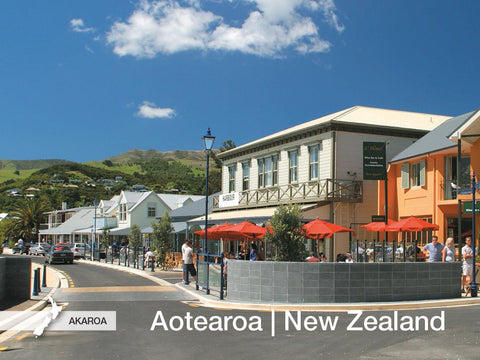 LCA039 - Akaroa - Large Postcard - Postcards NZ Ltd