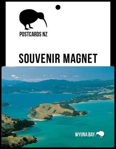 MWA120 - Wyuna Bay, Coromandel - Magnet - Postcards NZ Ltd
