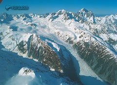 LWE170 - Fox Glacier - Large Postcard - Postcards NZ Ltd