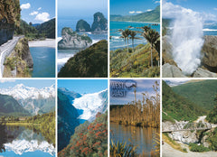 LWE184 - West Coast - Large Postcard - Postcards NZ Ltd