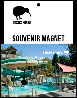 MCA136 - Hanmer Springs Magnet - Postcards NZ Ltd