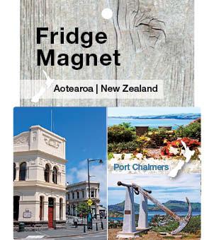 MDN083 - Port Chalmers - 3 View - Magnet - Postcards NZ Ltd
