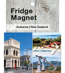 MDN083 - Port Chalmers - 3 View - Magnet - Postcards NZ Ltd