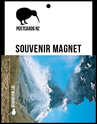 MMW236 - Mt Ngauruhoe - Magnet - Postcards NZ Ltd