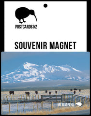 MMW238 - Mt Ruapheu - Magnet - Postcards NZ Ltd