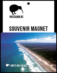 MNO194 - Ninety Mile Beach - Magnet - Postcards NZ Ltd