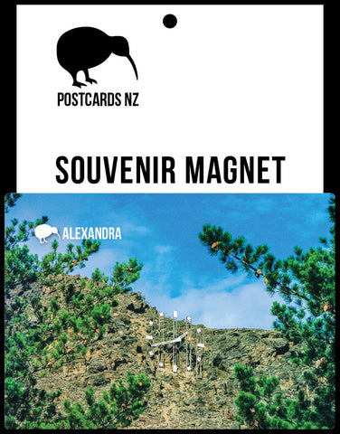 MOT063 - Alexandra Clock - Magnet - Postcards NZ Ltd