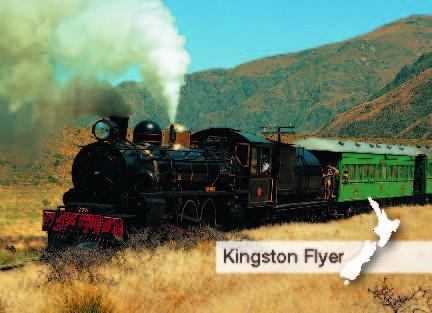 MQT202 - Kingston Flyer - Magnet - Postcards NZ Ltd