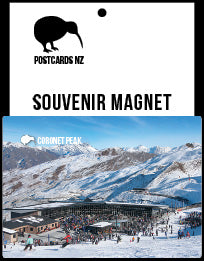 MQT204 - Coronet Peak - Magnet - Postcards NZ Ltd