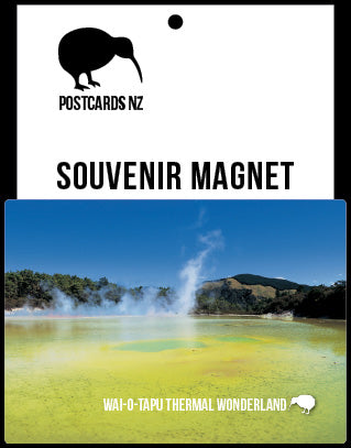 MRO214 - Wai-O-Tapu Thermal Wonderland - Artist P - Magnet - Postcards NZ Ltd