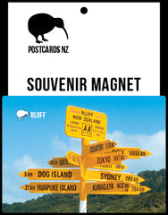 MSO223 - Stirling Point Signpost, Bluff - Magnet - Postcards NZ Ltd