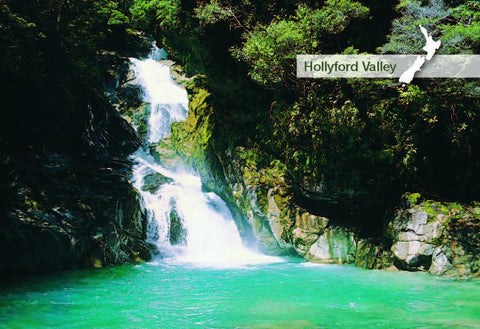 SFI33 - Hollyford Valley - Small Postcard - Postcards NZ Ltd
