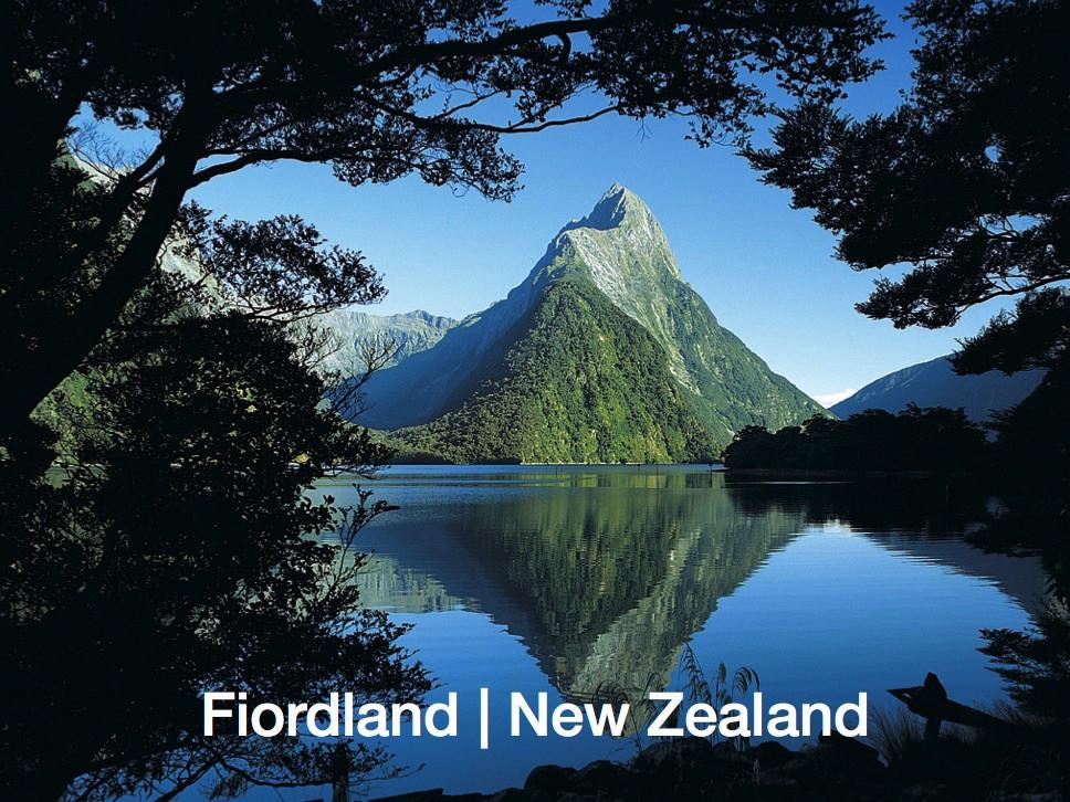 LFI059 - Mitre Peak Reflection, Milford Sound - Large Postc - Postcards NZ Ltd