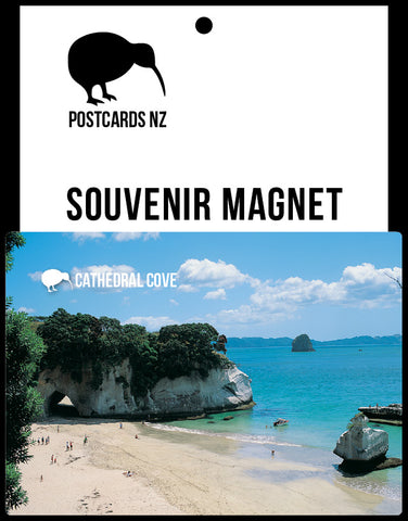 MWA117 - Cathedral Cove - Magnet - Postcards NZ Ltd