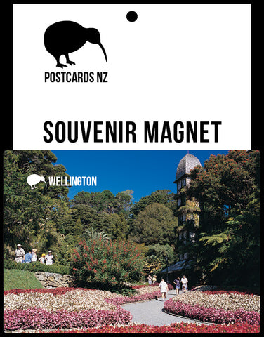 MWG255 - Botanic Gardens Wellington - Magnet - Postcards NZ Ltd