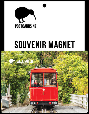 MWG261 - Wellington Cable Car - Magnet - Postcards NZ Ltd
