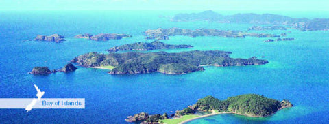 MPBI125 - Bay of Islands - Panoramic Magnet - Postcards NZ Ltd