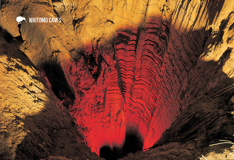 SWC946 - The Tomo Waitomo Caves - Small Postcard - Postcards NZ Ltd