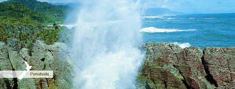 MPWE513 - Punakaiki - Panoramic Magnet - Postcards NZ Ltd