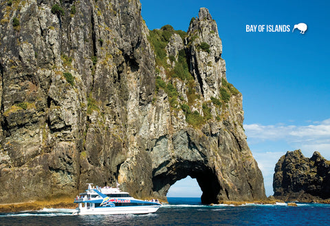 SBI179 - Hole In Rock - Small Postcard - Postcards NZ Ltd