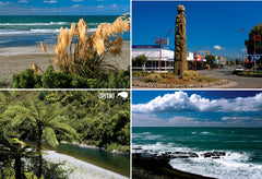 SBP203 - Opotiki - Small Postcard - Postcards NZ Ltd