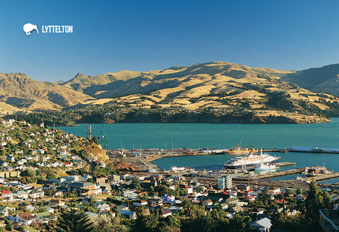 SDN425 - Otago Harbour - Small Postcard