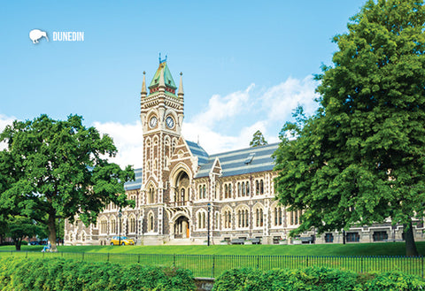 SDN431 - Otago University, Dunedin - Small Postcard - Postcards NZ Ltd