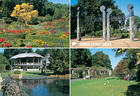 SDN474 - Dunedin Botanic Gardens - Small Postcard - Postcards NZ Ltd