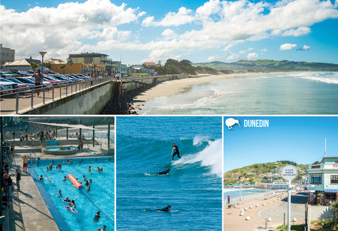 SDN476 - St Clair Beach Dunedin - Small Postcard - Postcards NZ Ltd