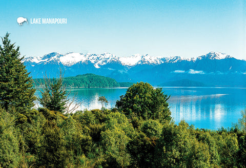SFI674 - Manapouri & Cathedral Peaks - Small Postcard - Postcards NZ Ltd