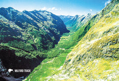 SFI677 - Clinton Canyon Mackinnon Pass - Small Postcard - Postcards NZ Ltd