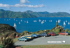 SMB648 - Karaka Point, Queen Charlotte Sound - Small Postca - Postcards NZ Ltd